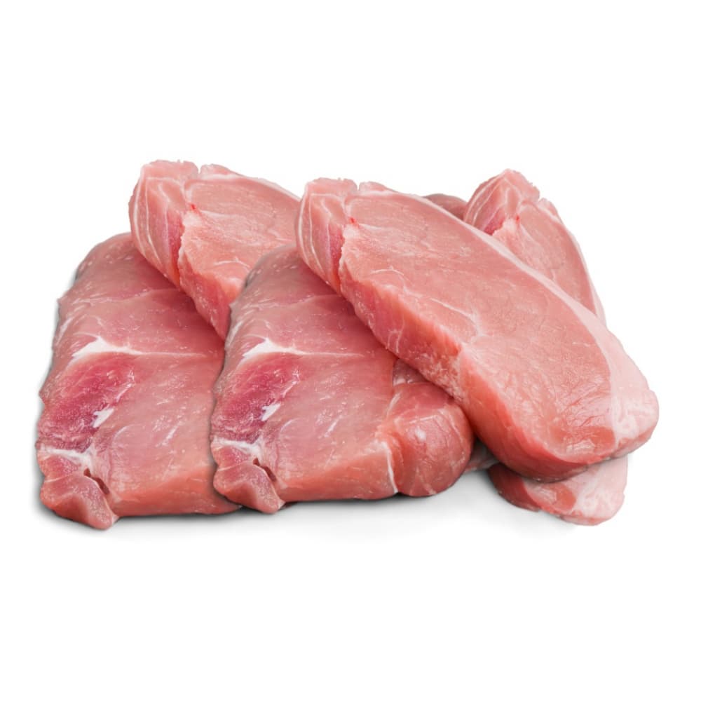 Chuleta de cerdo sin piel y sin hueso AZ Mercado-Familiar (1 kg / 2.2 lb) - Imagen 1