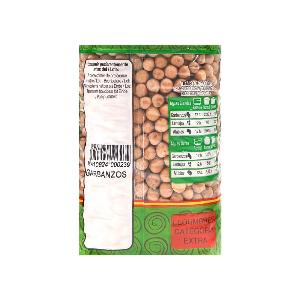 Garbanzos Huerto San Genaro (500 g / 1.1 lb) - Miniatura 2