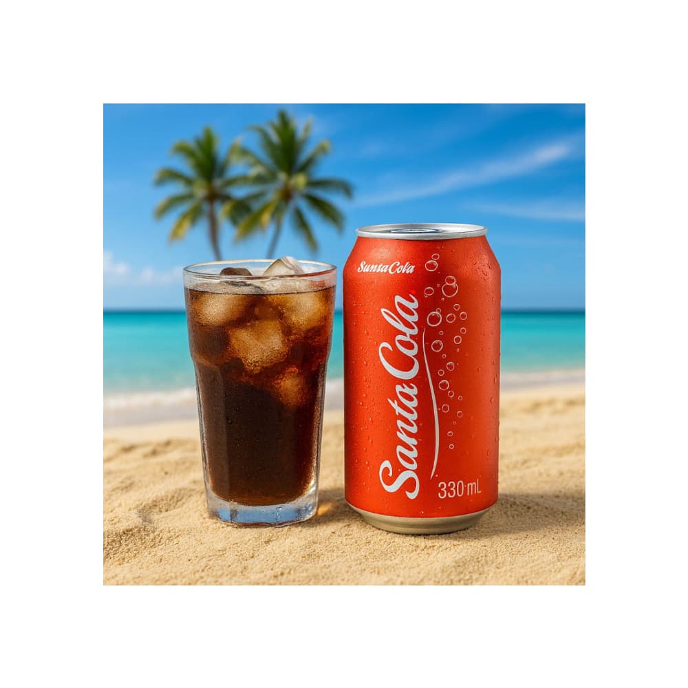 Refresco gaseado de cola SantaCola (330 ml) - Miniatura 5