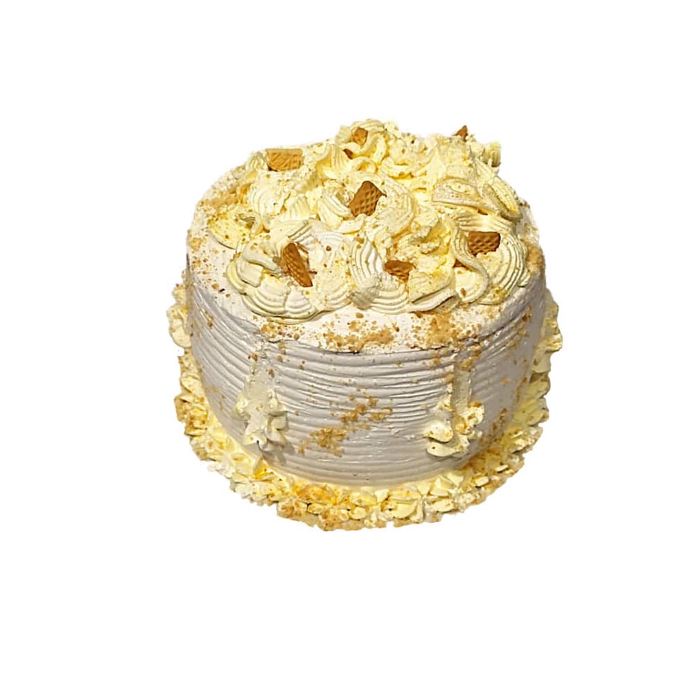 Cake tres leches y nata relleno con flan Kaona (10 personas) - Imagen 1