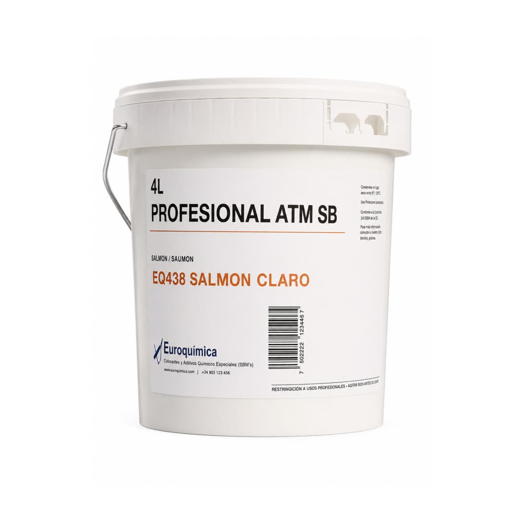 Pintura profesional color salmón Euroquímica (4 L) - Miniatura 2