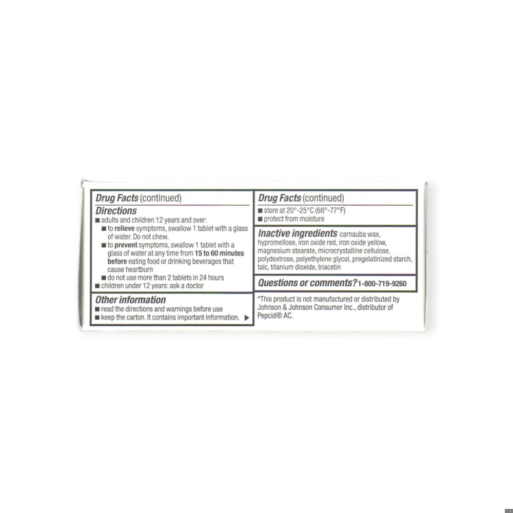 Famotidina 10 mg Major (60 tabletas) - Miniatura 3