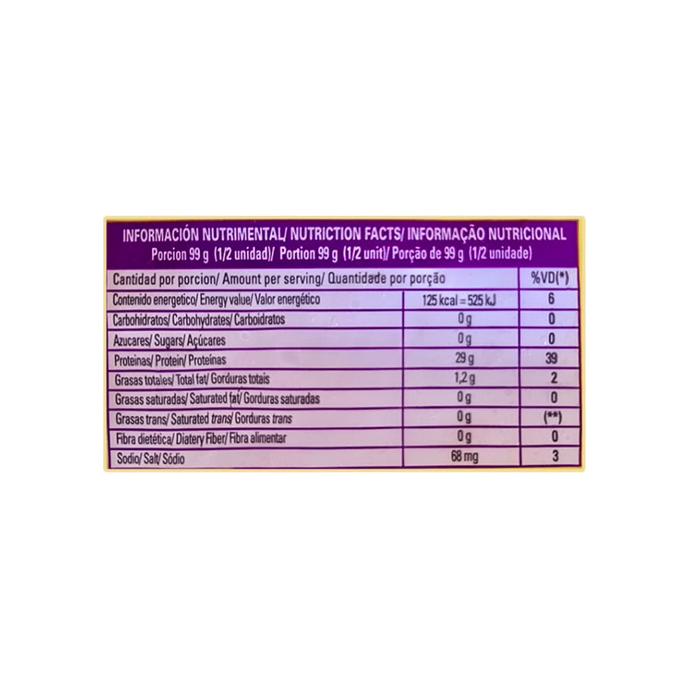 Pechuga de pollo sin piel y sin hueso Sadia (1 kg / 2.2 lb) - Miniatura 3