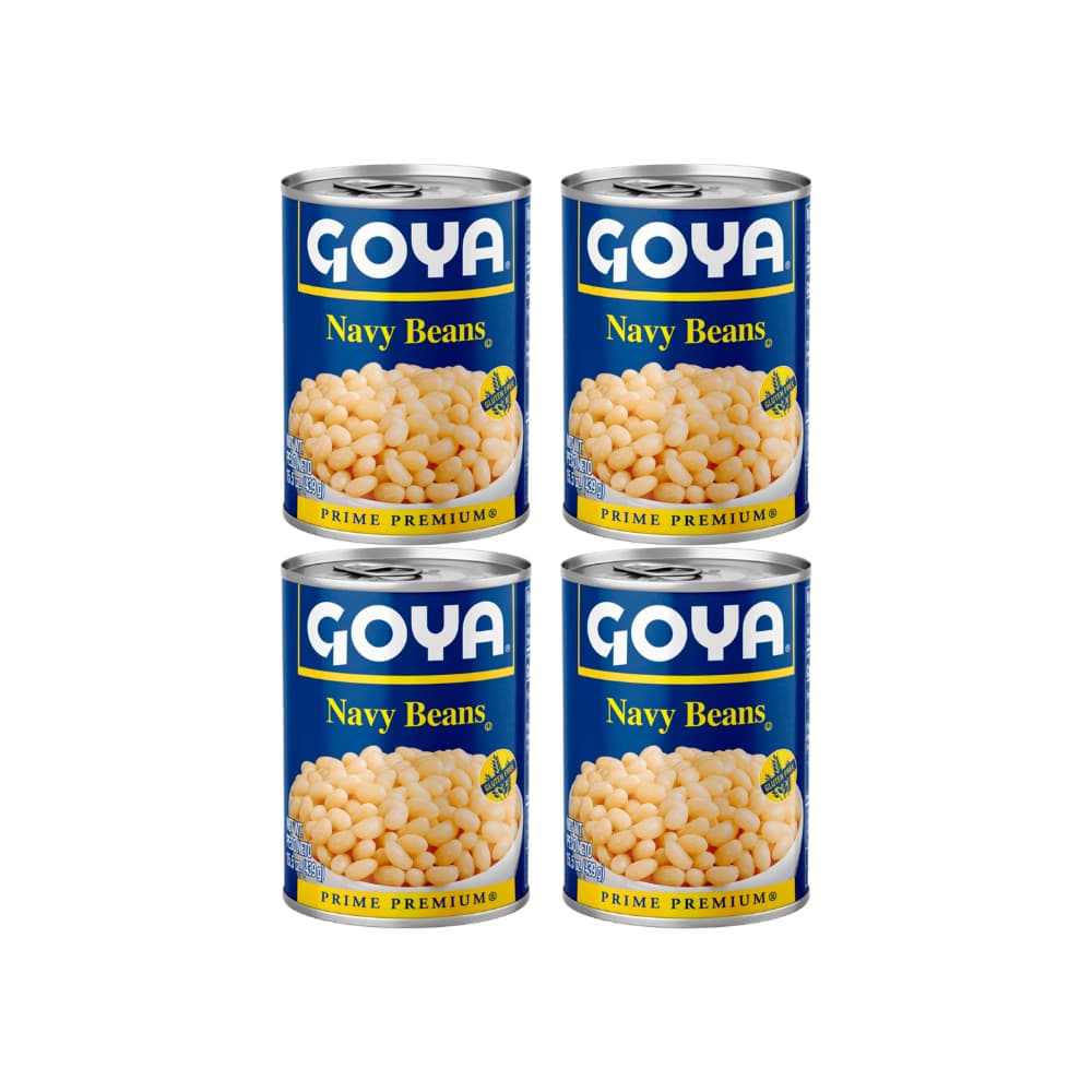 Frijoles blancos enlatados Goya (4 x 439 g / 15.5 oz) - Imagen 1