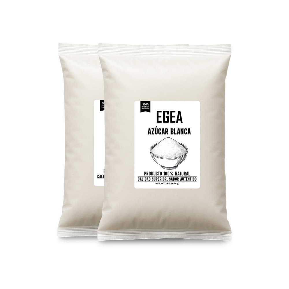 Azúcar blanca EGEA (2 x 454 g / 1 lb) - Imagen 1