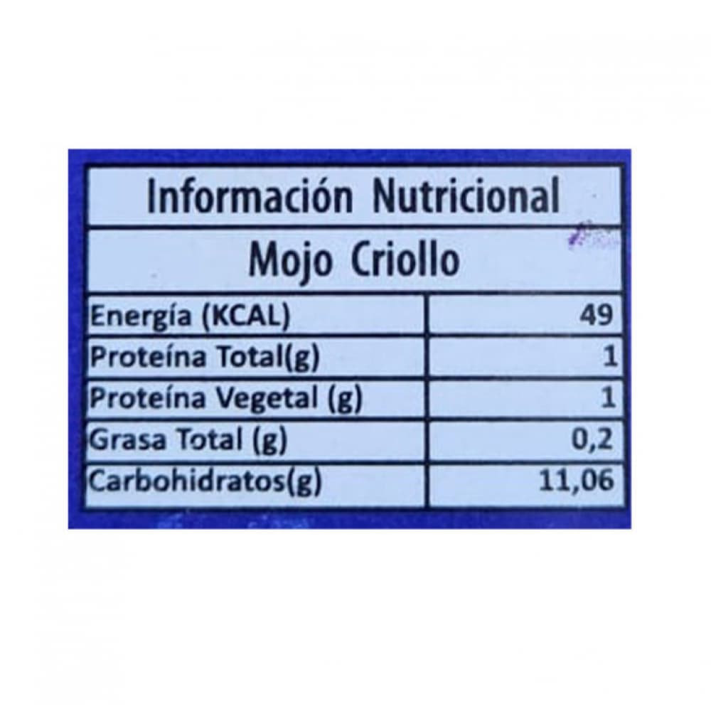Mojo criollo (4 x 1 L) - Miniatura 4