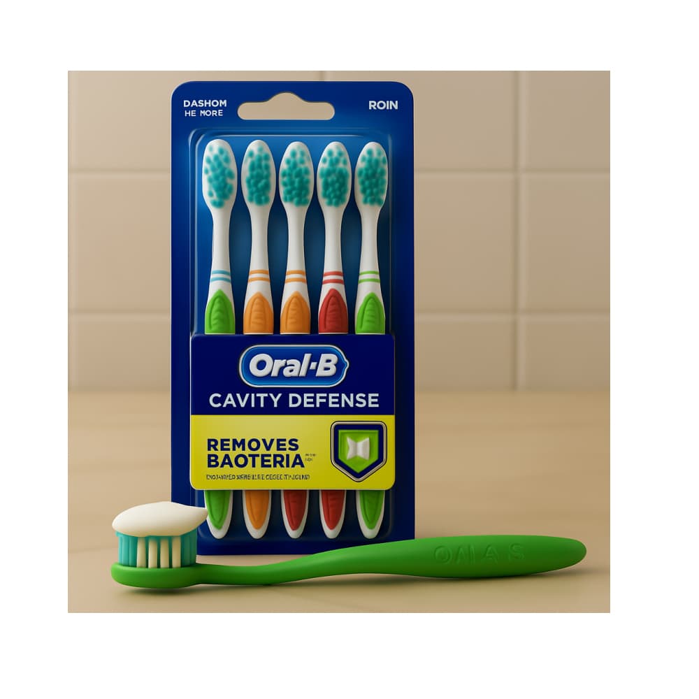 Set de 6 cepillos de dientes suaves Oral B - Miniatura 4