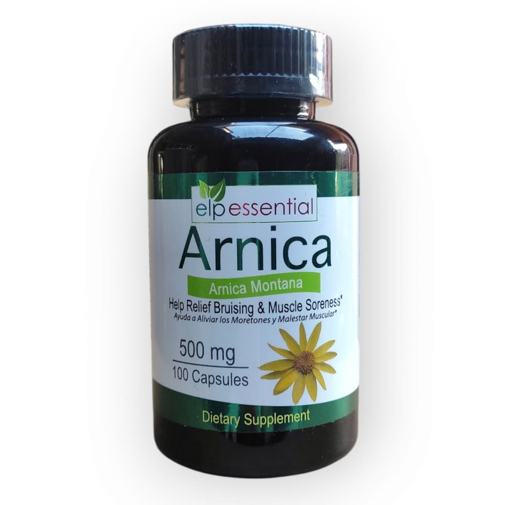 Arnica Montana 500 mg Elp Essential (100 cápsulas) - Imagen 1