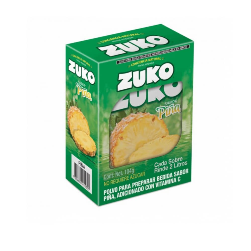 Refresco instantáneo sabor piña Zuko (104 g / 3.66 oz) - Miniatura 8