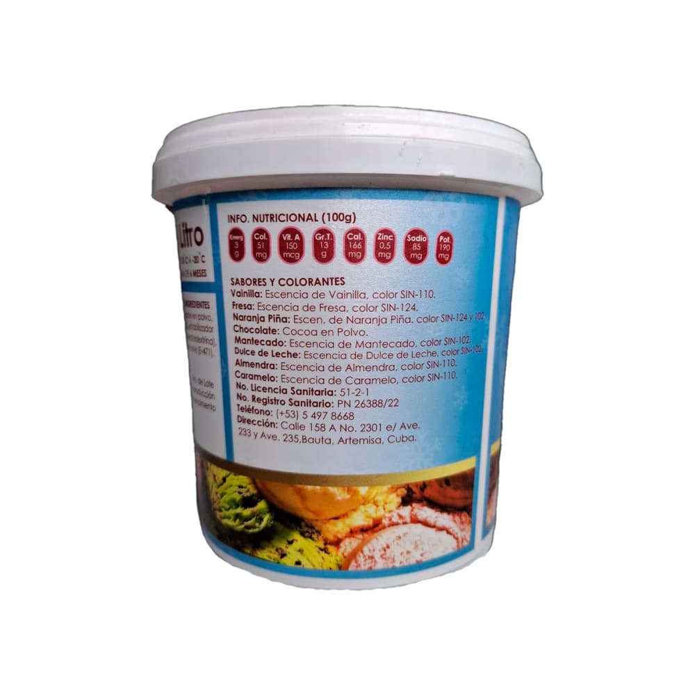 Helado sabor fresa CID (1 L) - Miniatura 2