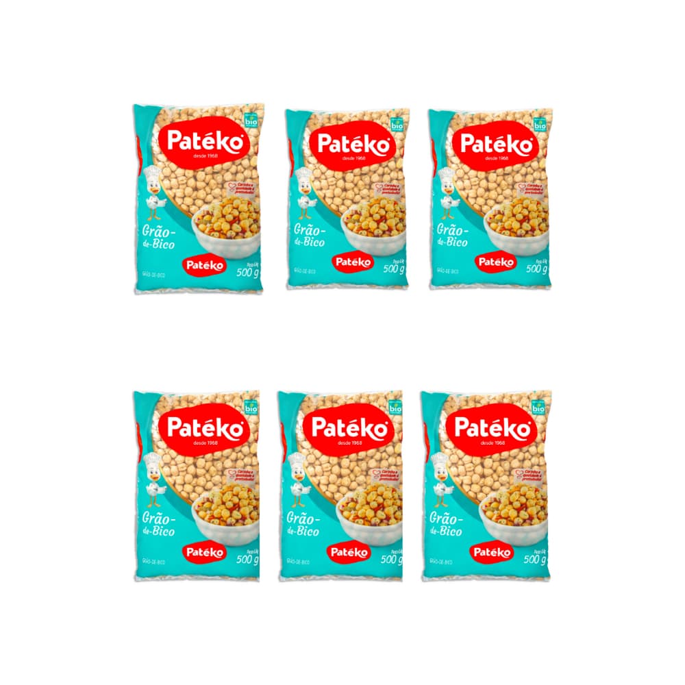 Garbanzos Patéko (6 x 500 g / 1.1 lb) - Miniatura 1