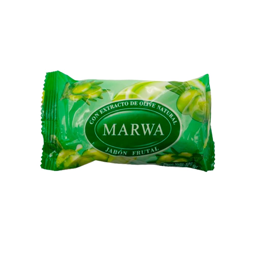 Jabón frutal con extracto de oliva Marwa (100 g / 3.5 oz) - Imagen 1