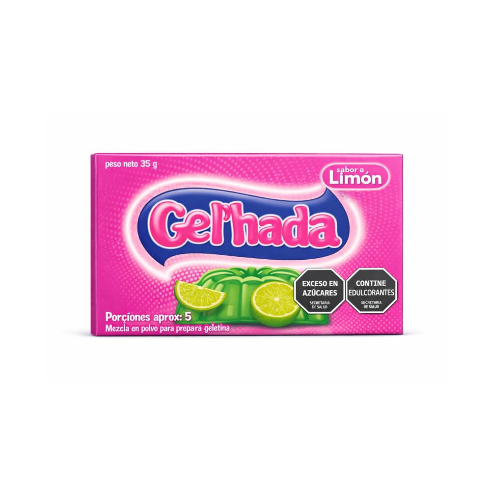 Gelatina sabor limón Gel´hada (35 g / 1.23 oz) - Miniatura 1