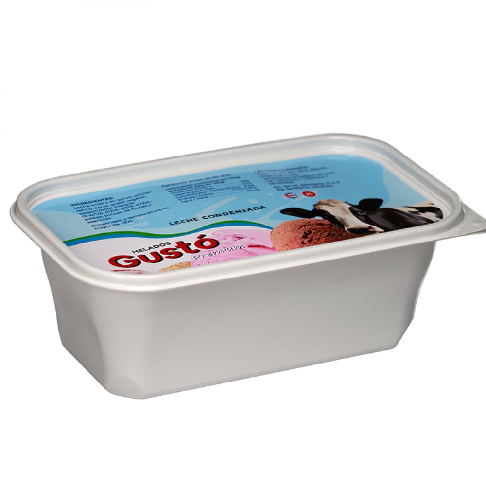 Helado Premium de leche condensada Gustó (2 L) - Miniatura 3