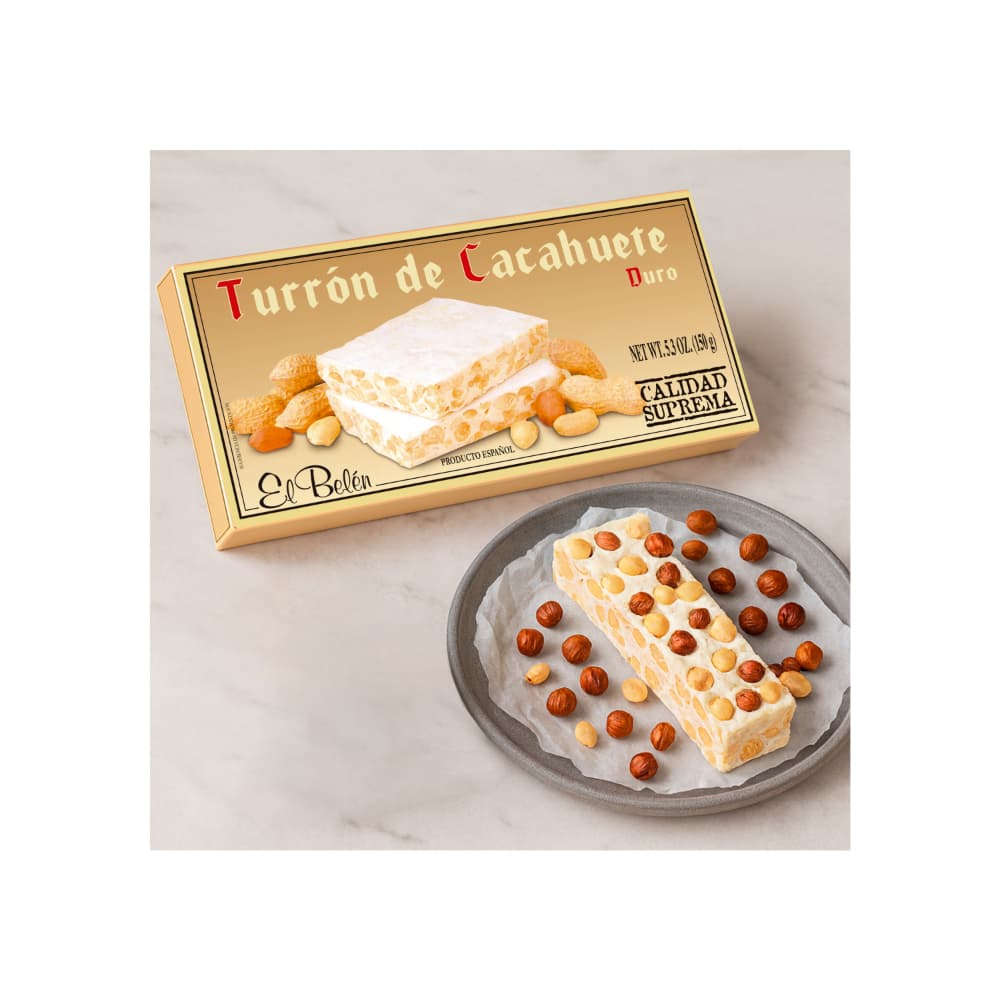 Turrón de Cacahuete El Belén (3 x 150 g / 5.3 oz) - Miniatura 2