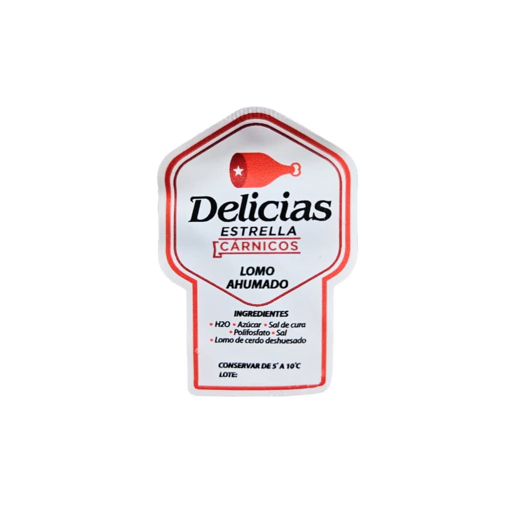 Lomo de cerdo ahumado lasqueado Delicias Estrella (250 g / 8.81 oz) - Miniatura 2