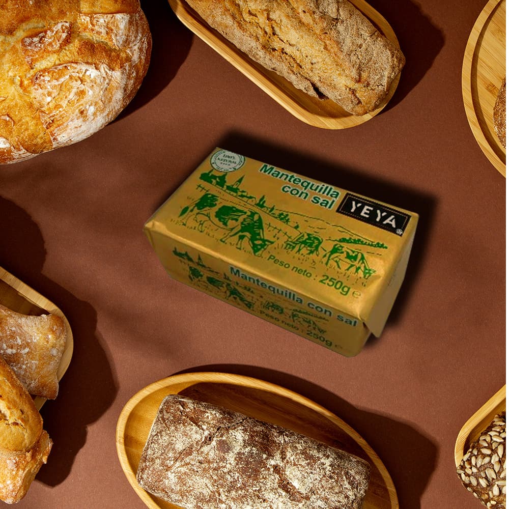 Mantequilla con sal YEYA (250 g / 8.81 oz) - Miniatura 3