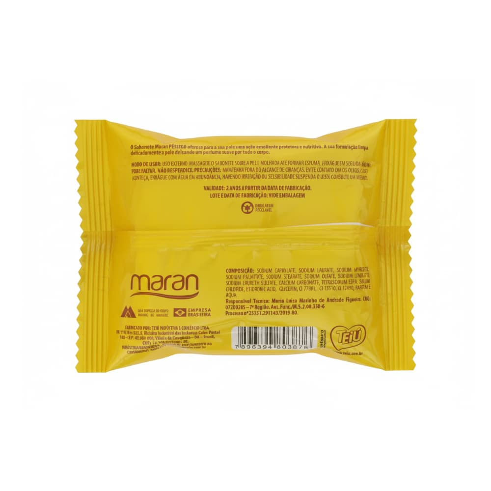 Jabón de tocador con aroma a melocotón Maran (85 g / 2.99 oz) - Miniatura 2