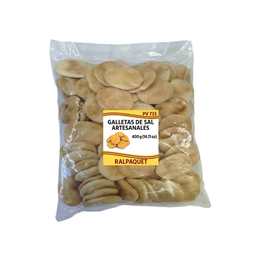 Galletas de sal artesanales Ralpaquet (400 g / 14.11 oz) - Imagen 1