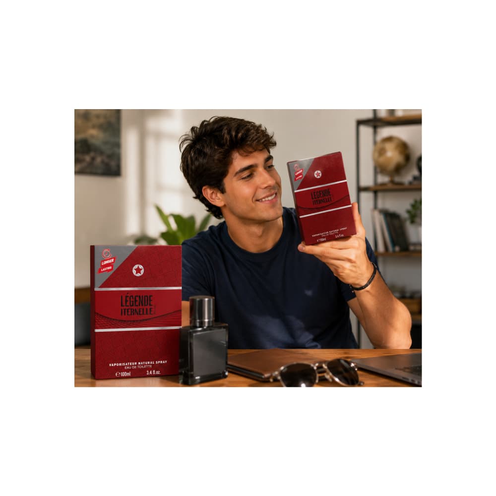 Perfume para hombre Légende Iternelle Rouge V.V.Love (100 ml) - Miniatura 4