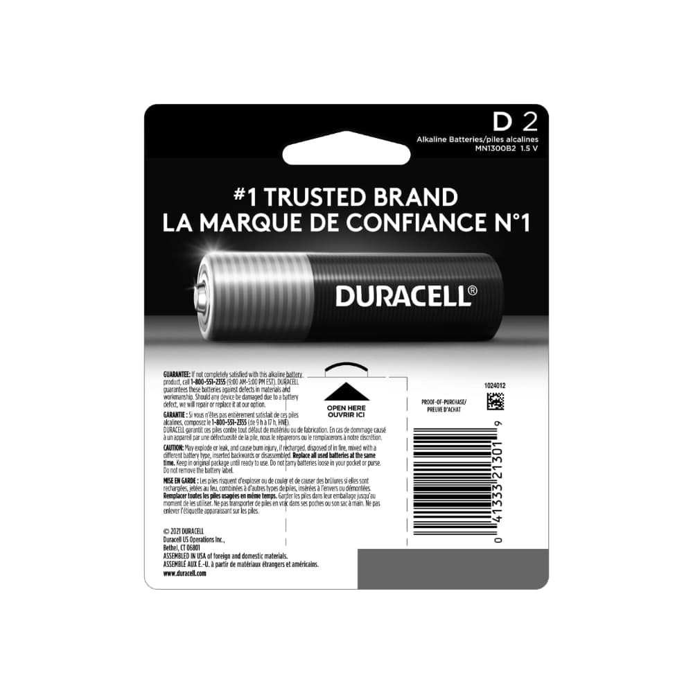 Baterías alcalinas Duracell (2 U) - Miniatura 2
