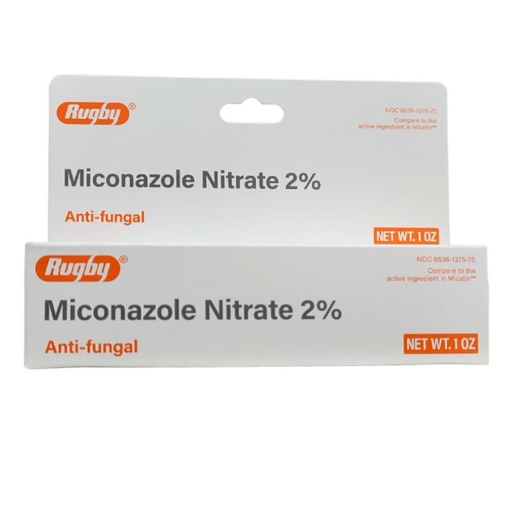 Nitrato de miconazol 2% Rugby (28.35 g / 1 oz) - Imagen 1
