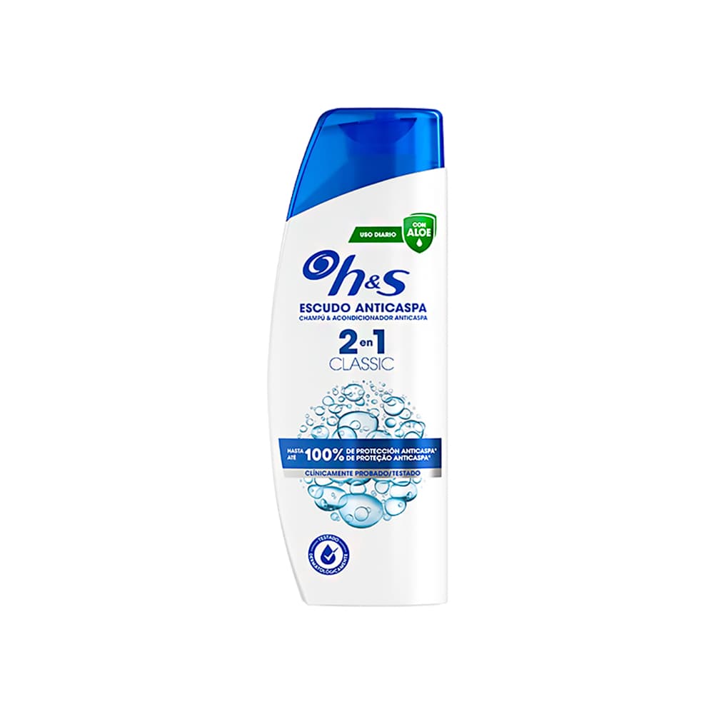 Champú & acondicionador anticaspa con Aloe 2 en 1 Head & Shoulders (300 ml) - Imagen 1