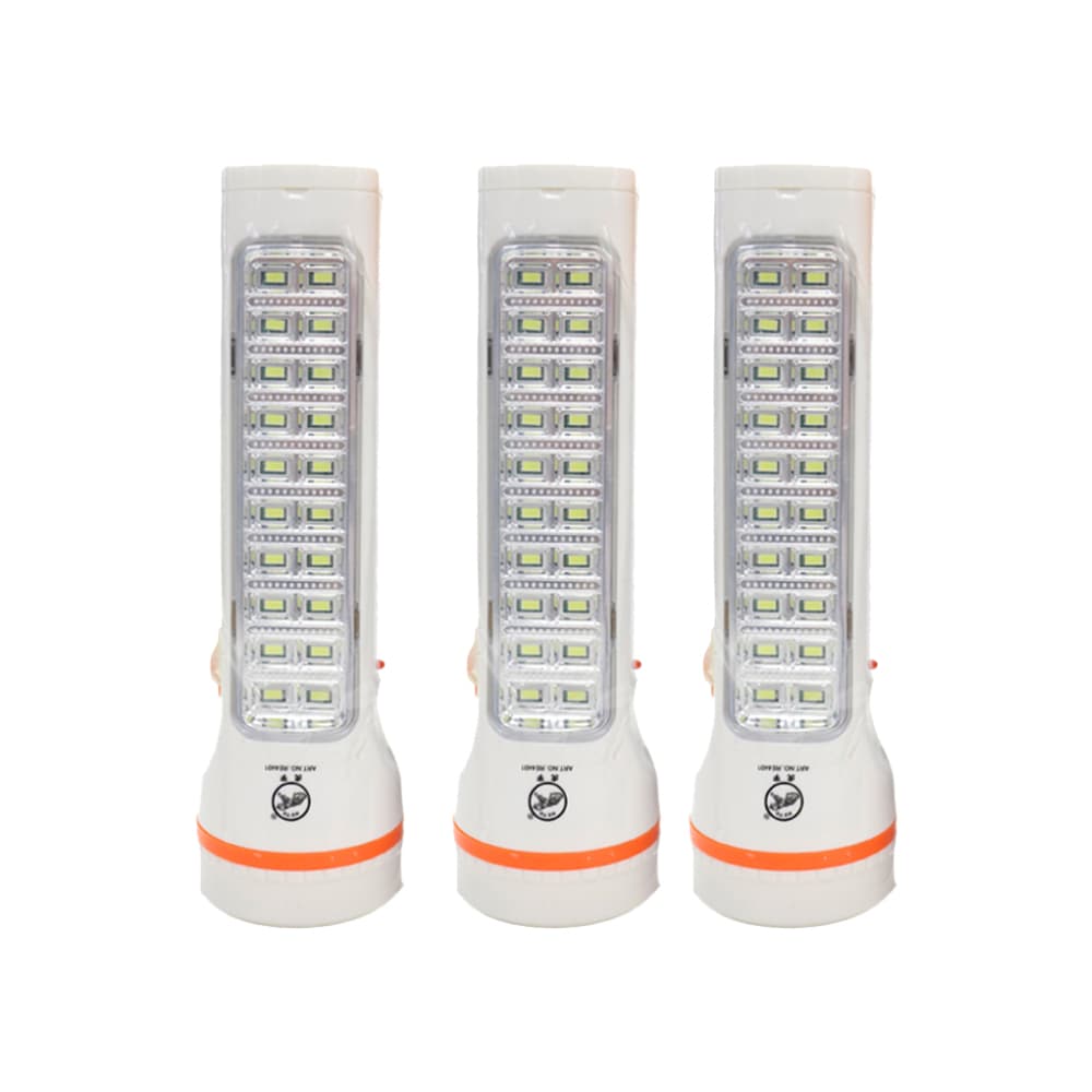 Lámpara led 3 W con linterna 1 W recargable Huyu - Miniatura 1