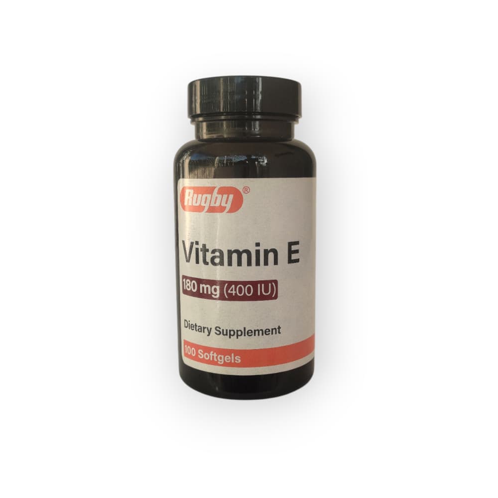 Vitamina E 180 mg/ 400 UI Rugby (100 cápsulas blandas) - Miniatura 3