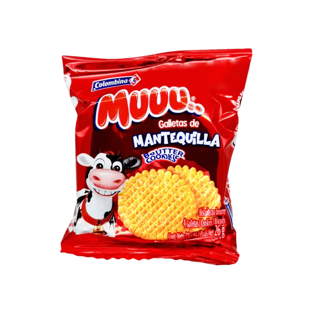 Galletas de mantequilla Muuu Colombina (26 g) - Miniatura 1
