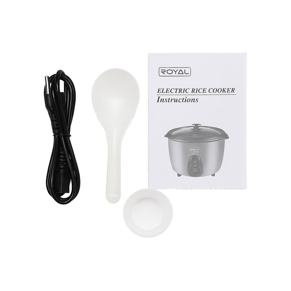 Olla arrocera de 1.8 litros gris Royal ROA18GR - Miniatura 2