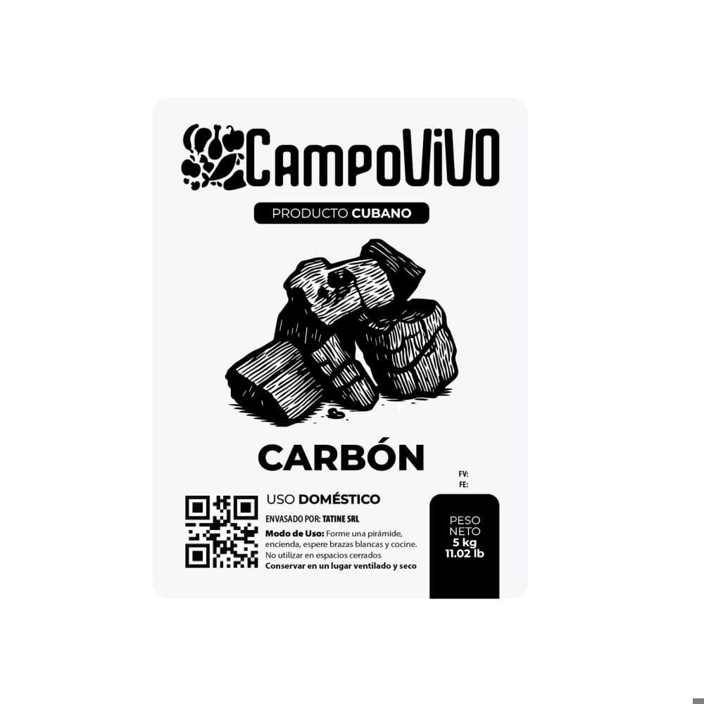 Carbón vegetal Campo Vivo (5 x 5 kg / 11.02 lb) - Miniatura 4