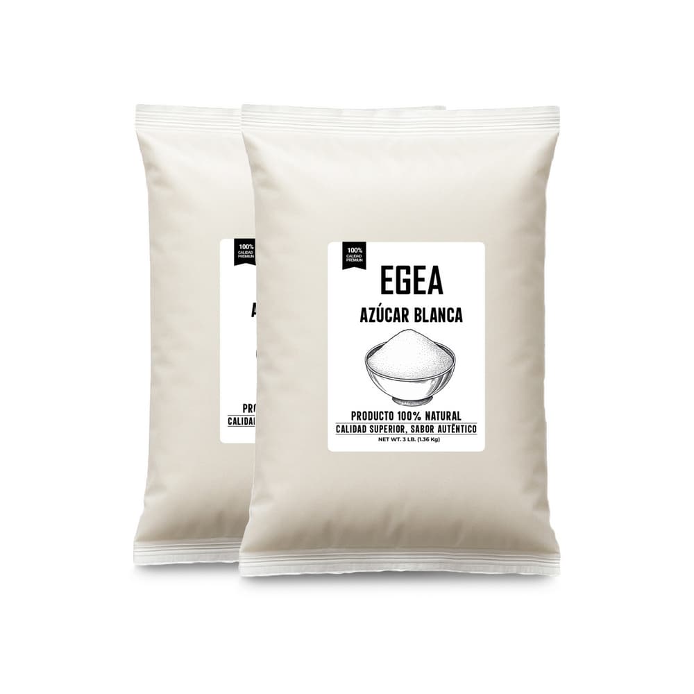 Azúcar blanca EGEA (2 x 1.36 kg / 3 lb) - Imagen 1