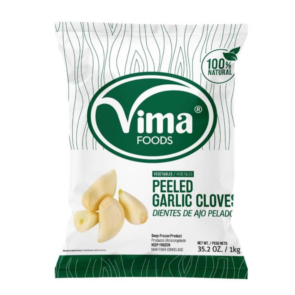 Dientes de ajo pelados Vima Foods (1 kg / 2.2 lb) - Miniatura 4