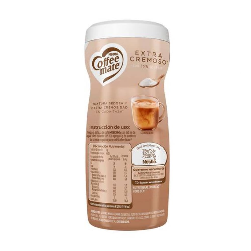 Sustituto de crema en polvo para café Coffee Mate Nestlé (140 g / 4.93 oz) - Miniatura 3