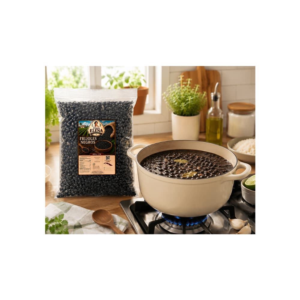 Frijoles negros Doña Elena (454 g / 1 lb) - Miniatura 3
