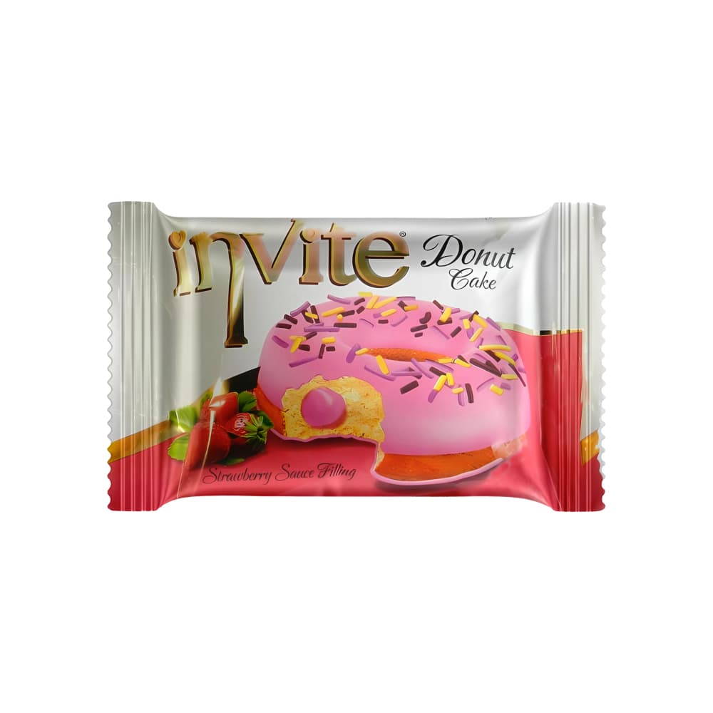 Dona kake sabor fresa Invite (40 g / 1.4 oz) - Miniatura 1