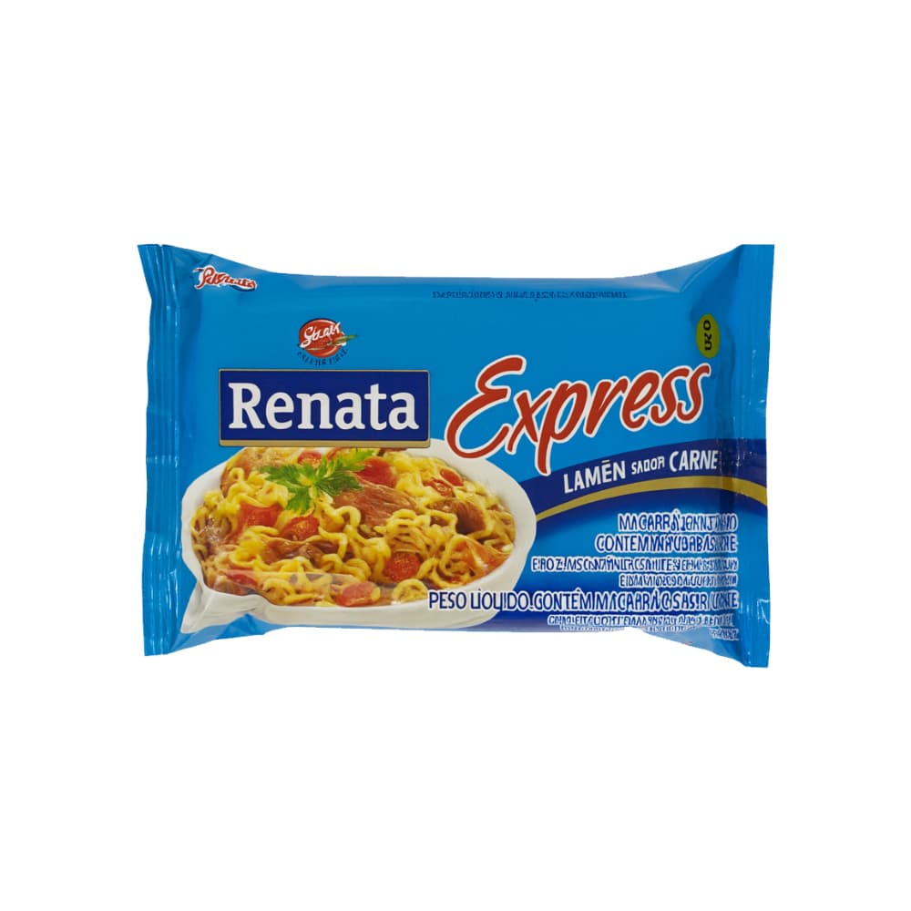 Fideos instantáneos sabor a carne Renata (85 g / 3 oz) - Imagen 1