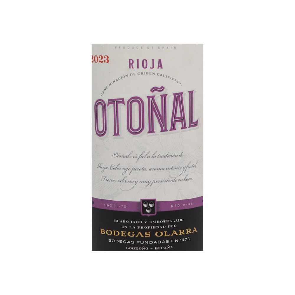 Vino tinto Otoñal (750 ml) - Miniatura 2