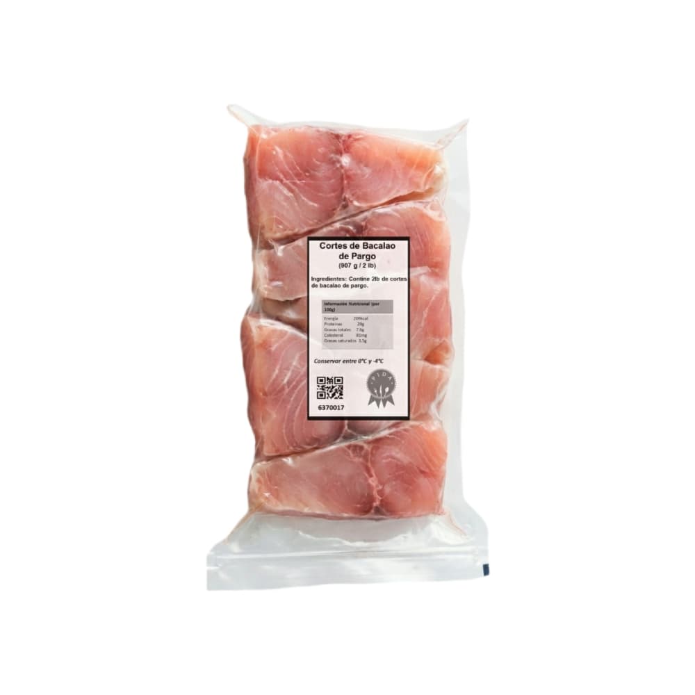Cortes de Bacalao de Pargo Pida (907 g / 2 lb) - Miniatura 1