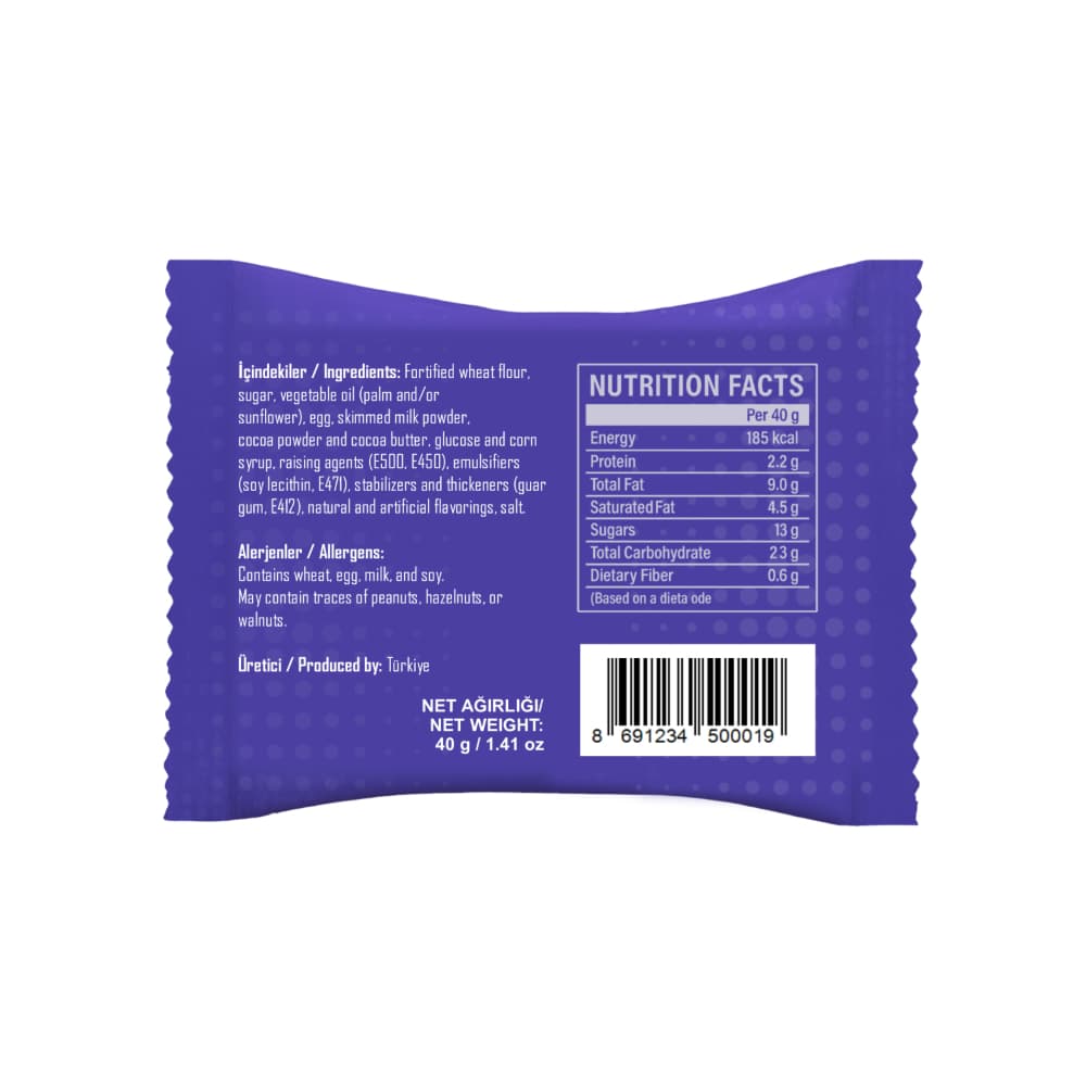 Dona cubierta de chocolate Dulce (40 g / 1.41 oz) - Miniatura 2