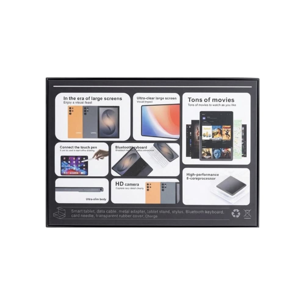 Tablet / 16 GB RAM / 1 TB ROM / color naranja / Umiio S26 Ultra - Miniatura 4