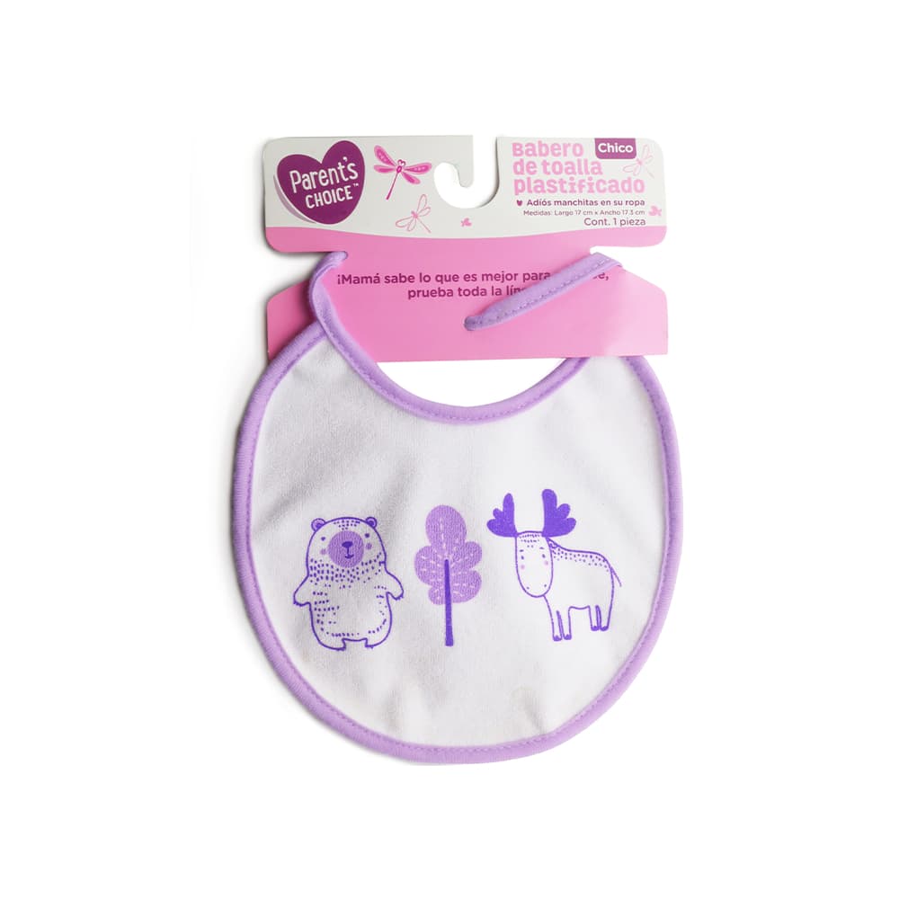 Babero de toalla plastificado Chico Parent's Choice (1 U) - Miniatura 4