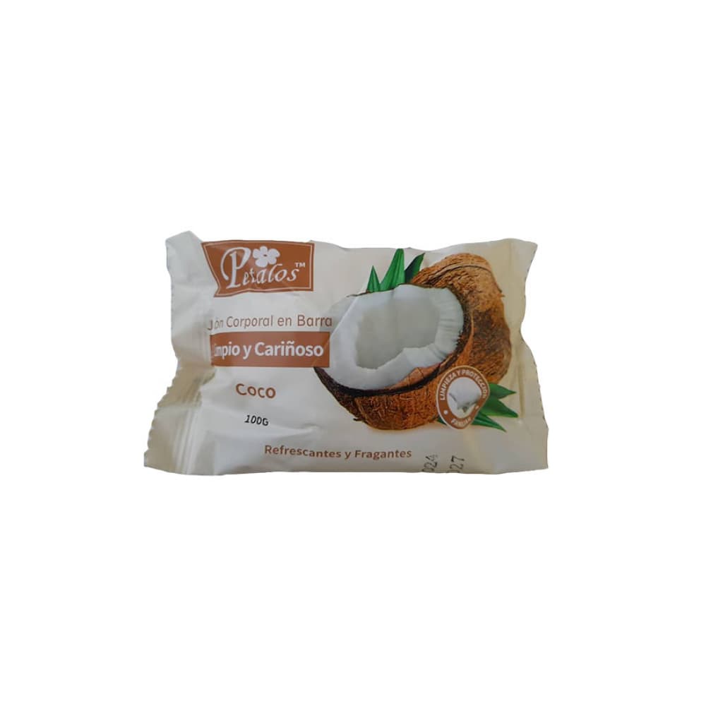 Jabón de tocador de coco Pétalos (100 g / 3.53 oz) - Miniatura 4