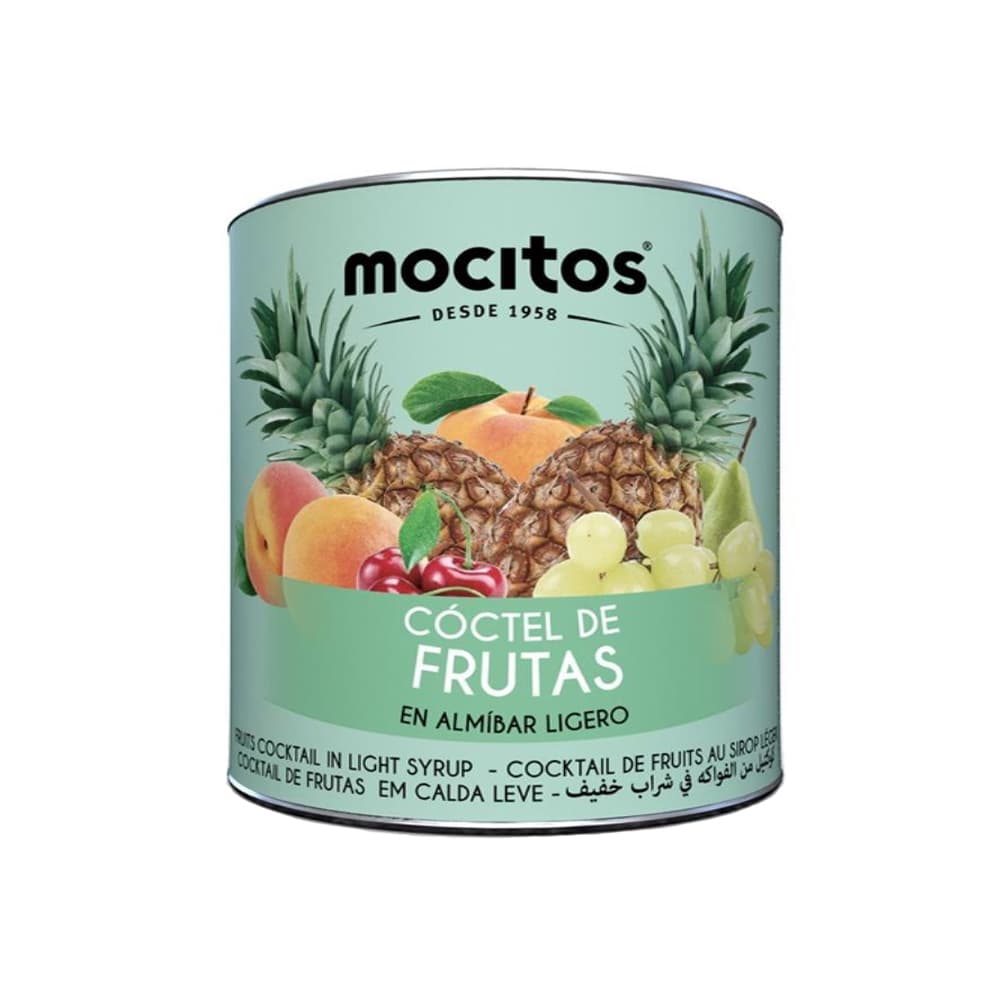 Cóctel de frutas en almíbar ligero Mocitos (840 g / 1.85 lb) - Miniatura 1
