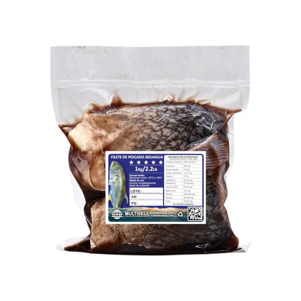 Filete de pescado jiguagua Multisell (1 kg / 2.2 lb) - Miniatura 3