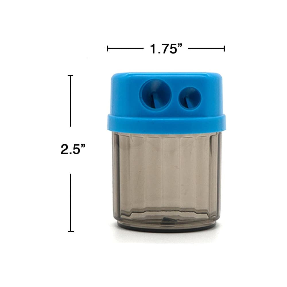 Sacapuntas de doble cuchilla Bazic - Miniatura 3