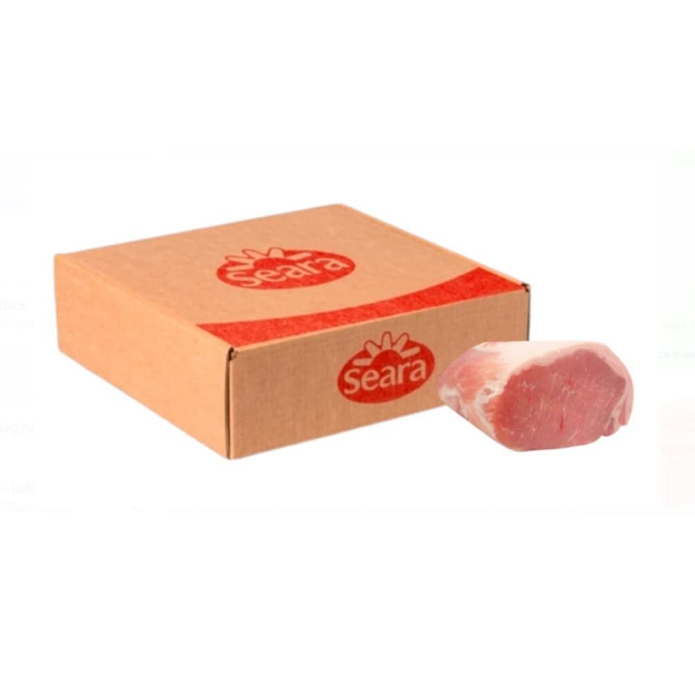 Caja de lomo de cerdo sin piel y sin hueso Seara (18 kg / 39.68 lb) - Miniatura 2