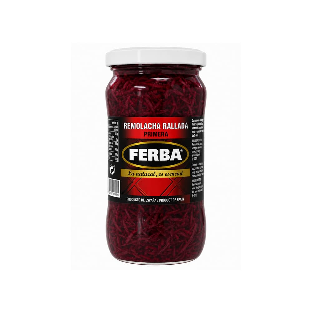 Remolacha rallada Ferba (345 g / 12.17 oz) - Miniatura 1