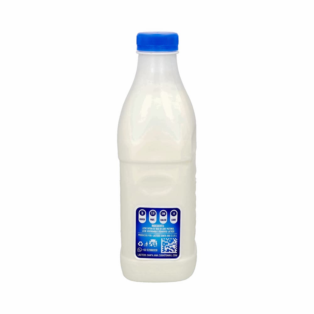 Yogurt probiótico natural Santa Ana (1 L) - Miniatura 3